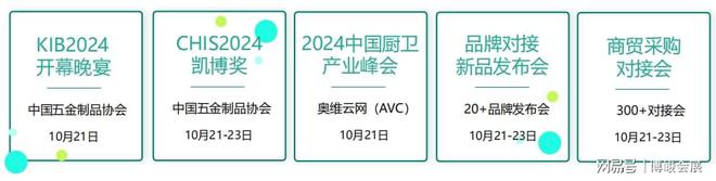 KIB上海厨卫展2024中国国际厨卫家居展10月21-23日将在上海举办(图4)