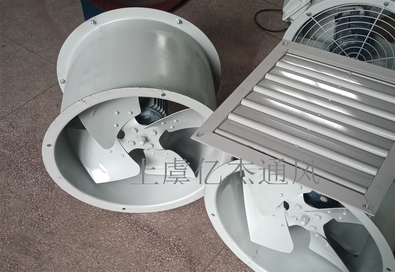 泉州304不锈钢边墙风机400E4_304不锈钢通风机边墙轴流排-绍兴上虞亿杰通风设备有限公司(图1)